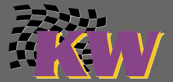 KW Logo Rennsportteile Fahn Motorsport