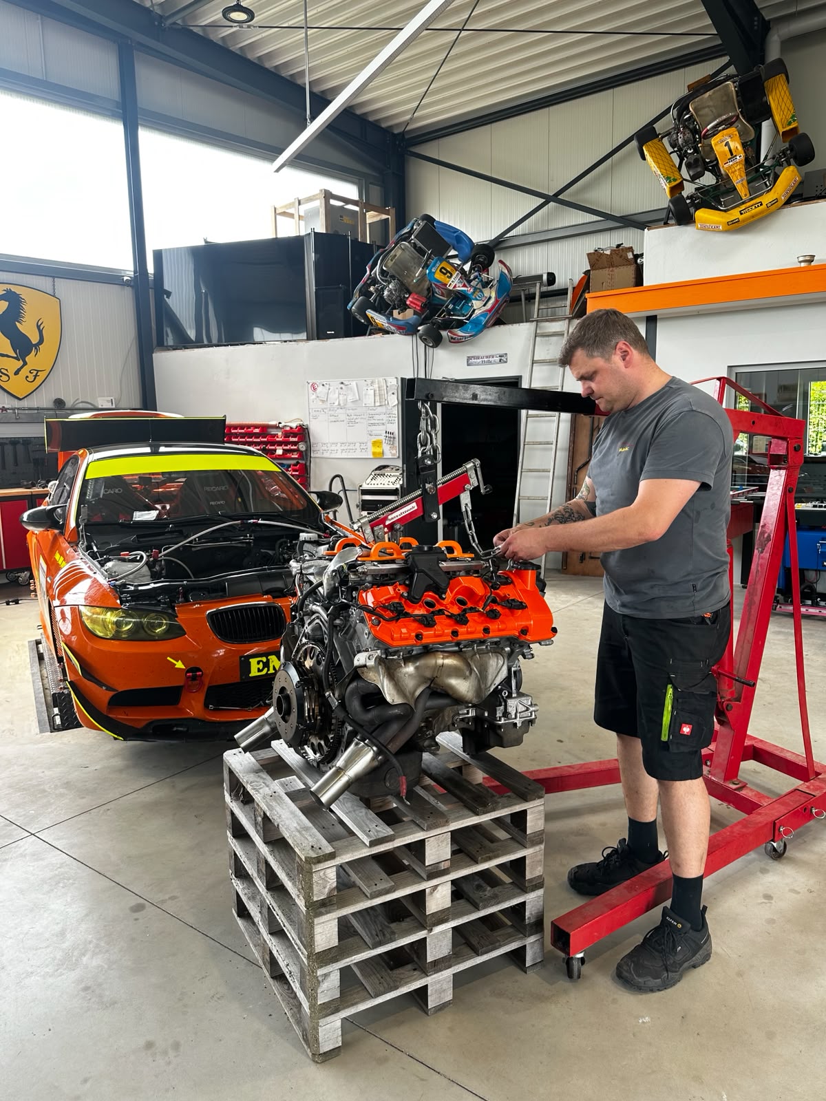 Motorarbeiten