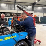 Molly Motorwechsel in der Werkstatt